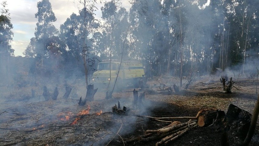 Incendio en Juan B. Justo al 2900